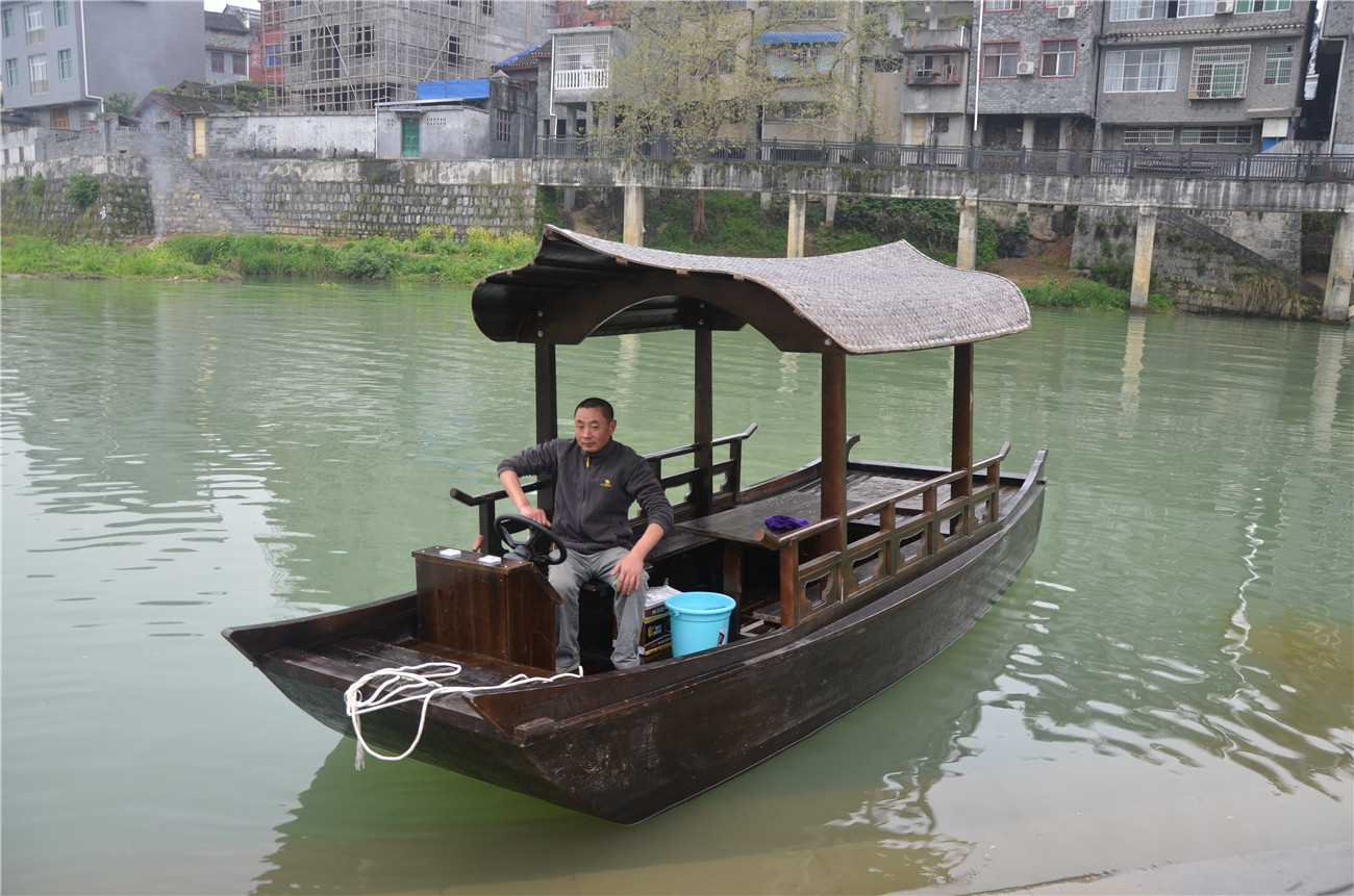 龟甲篷游船